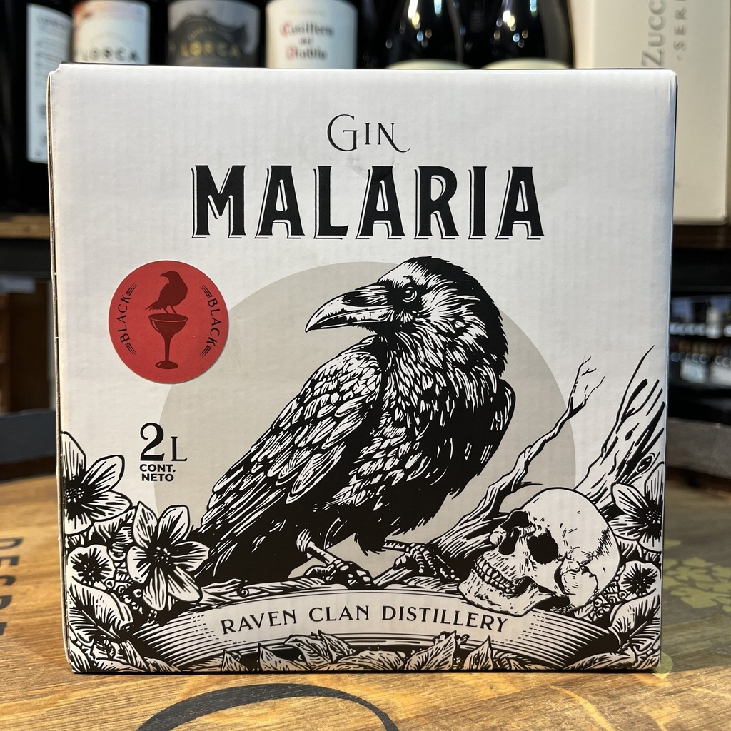 GIN MALARIA BLACK BAG IN BOX 2L