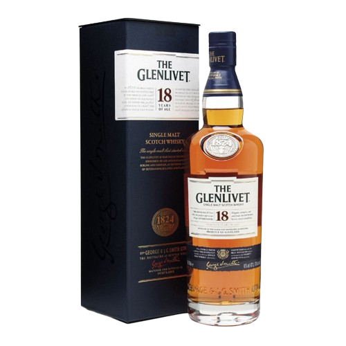WHISKY THE GLENLIVET 18 AÑOS 700ML