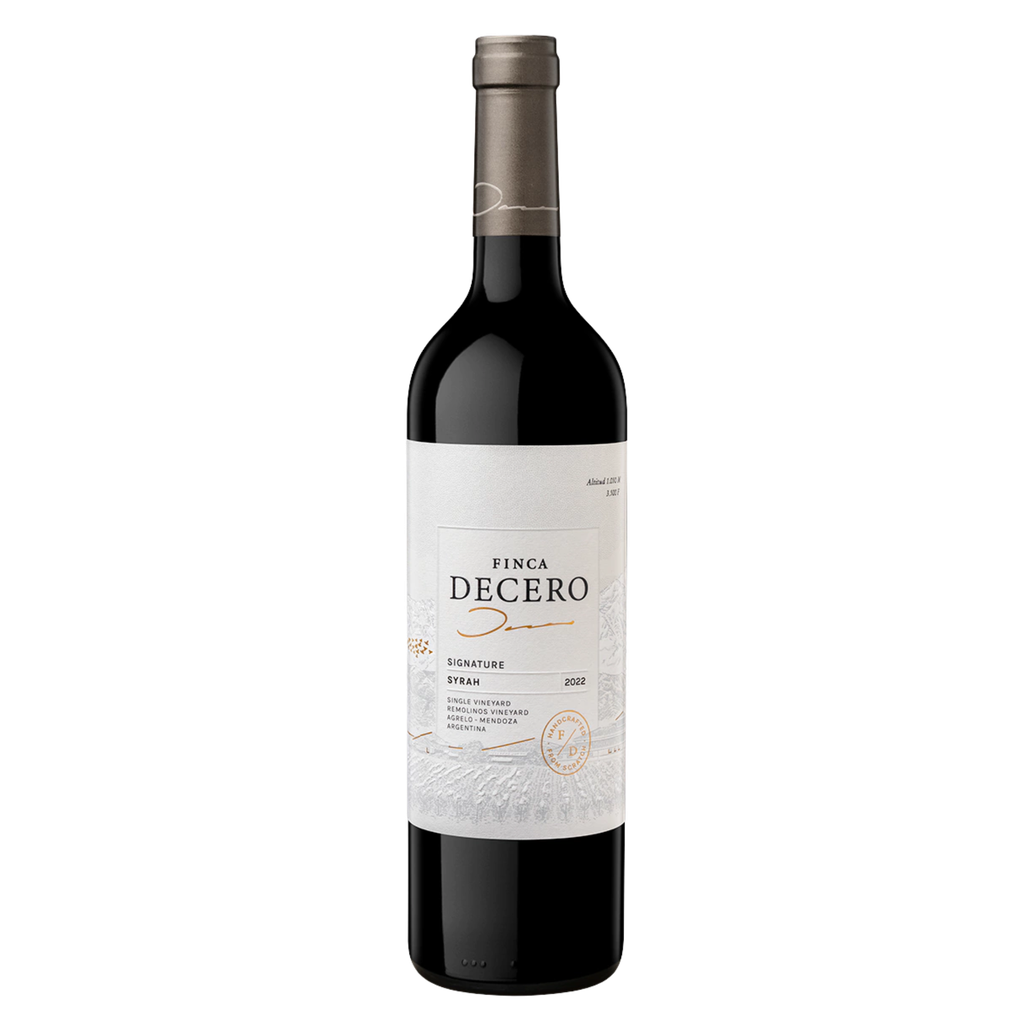 FINCA DECERO SIGNATURE SYRAH 2022 750ML