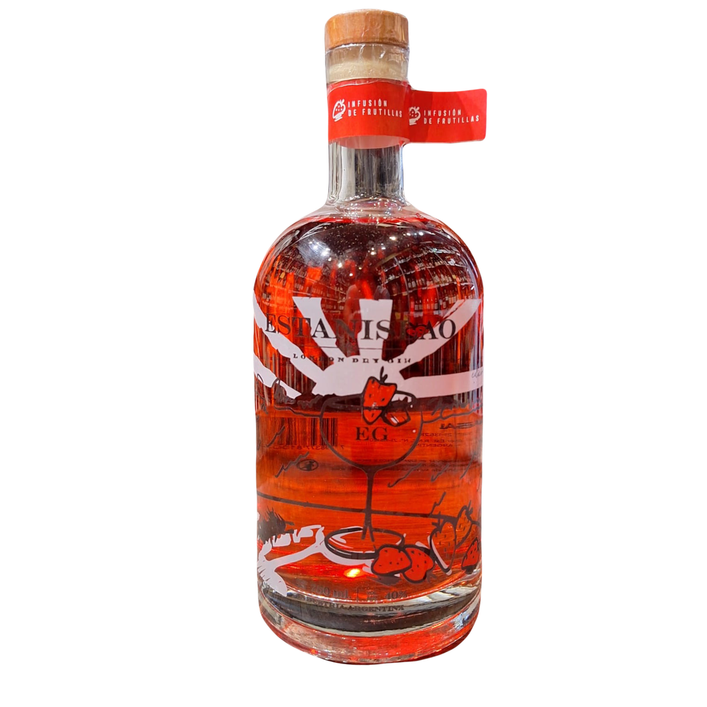 GIN ESTANISLAO INFUSIÓN FRUTILLAS 16 BOTÁNICOS 750ML