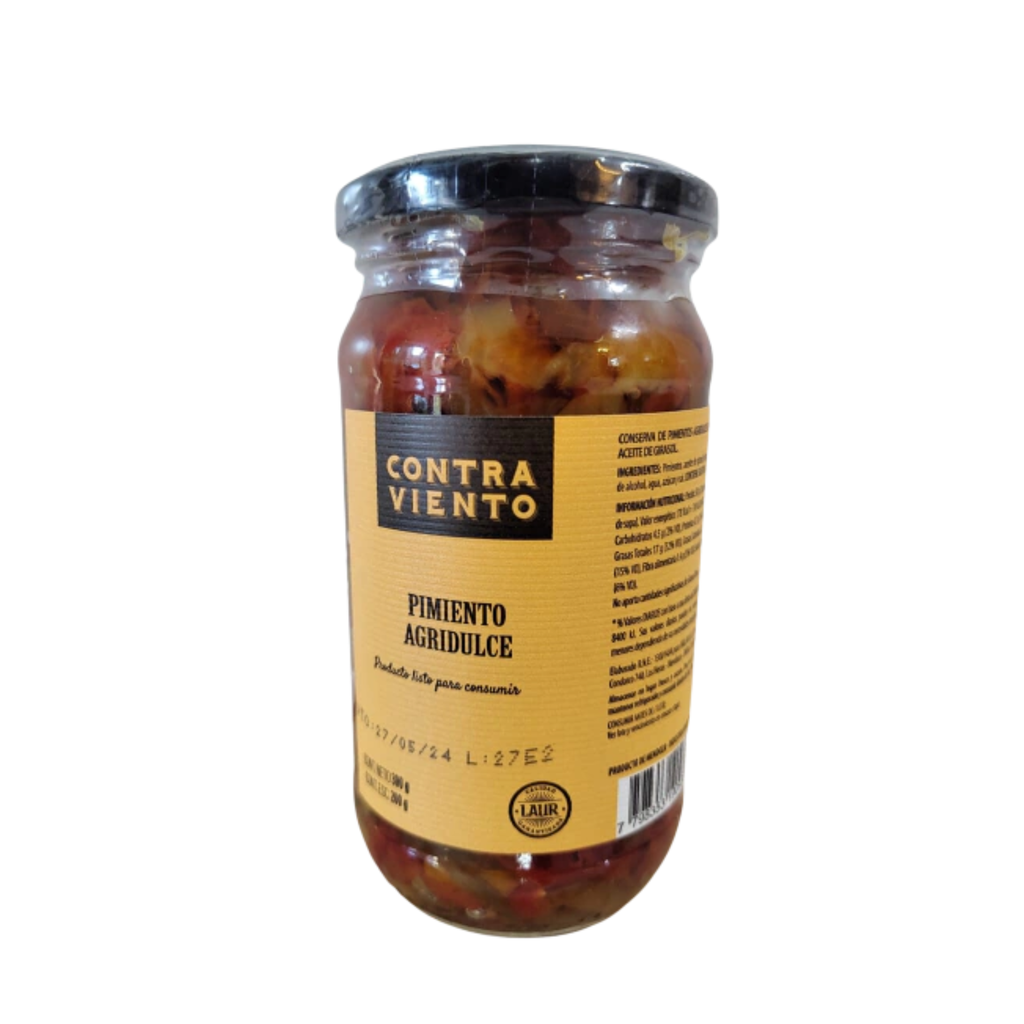 PIMIENTOS AGRIDULCES CONTRAVIENTO 300GRS.