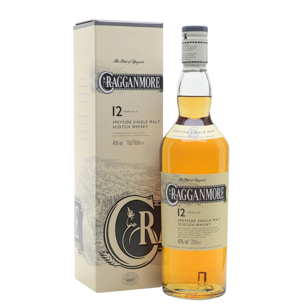 WHISKY CRAGGANMORE 12 AÑOS SINGLE MALT 750ML