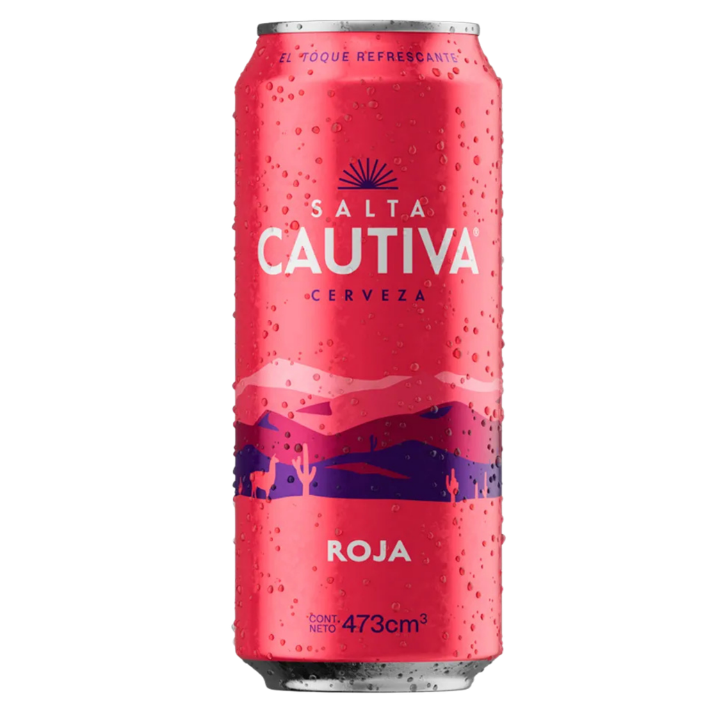 SALTA CAUTIVA ROJA LATA 473CC