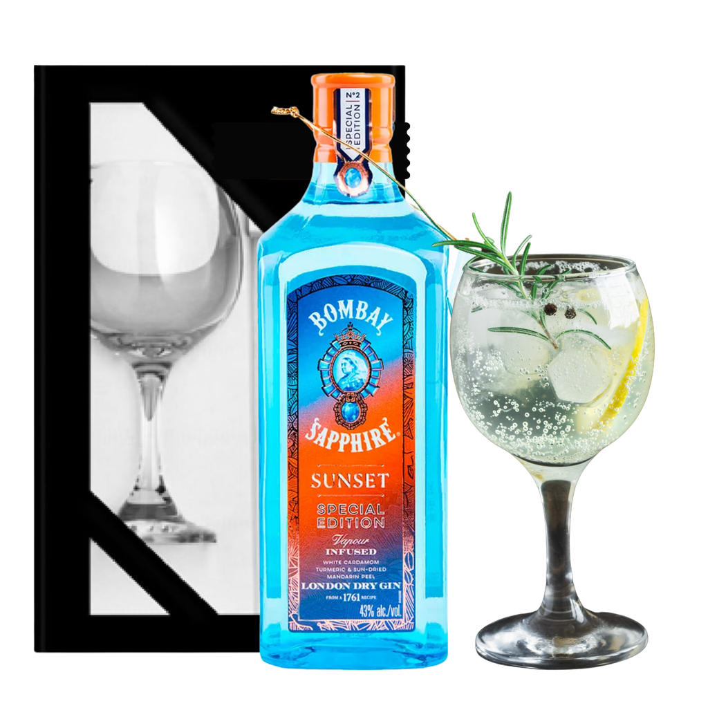 ESTUCHE BOMBAY SUNSET + COPA