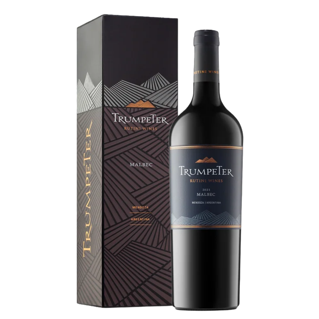 ESTUCHE TRUMPETER MALBEC X1 750ML