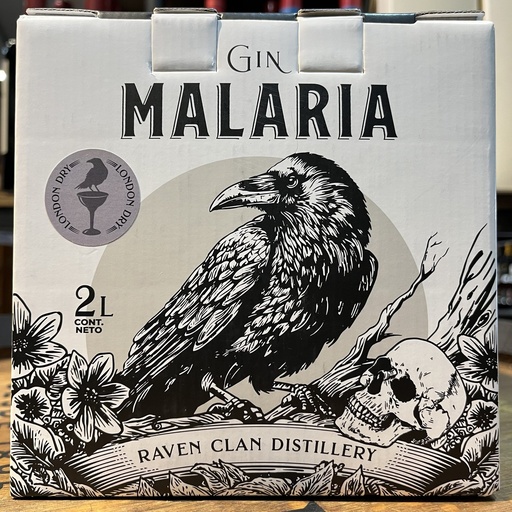 [99836] GIN MALARIA LONDON DRY BAG IN BOX 2L