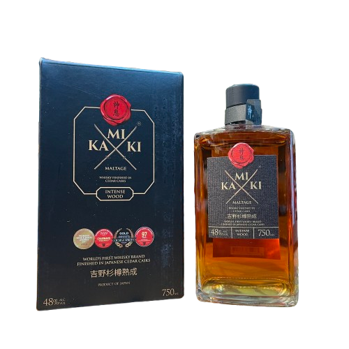 [96530] WHISKY KAMIKI INTENSE WOOD 750 CC
