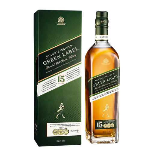 WHISKY JOHNNIE WALKER GREEN LABEL 750ML