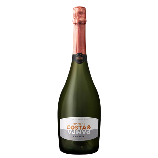 TRAPICHE COSTA & PAMPA BRUT ROSE 750ML