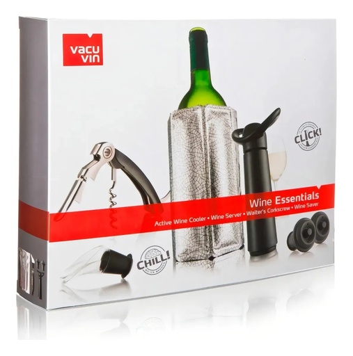 SET VACUVIN ESENCIAL PARA VINOS
