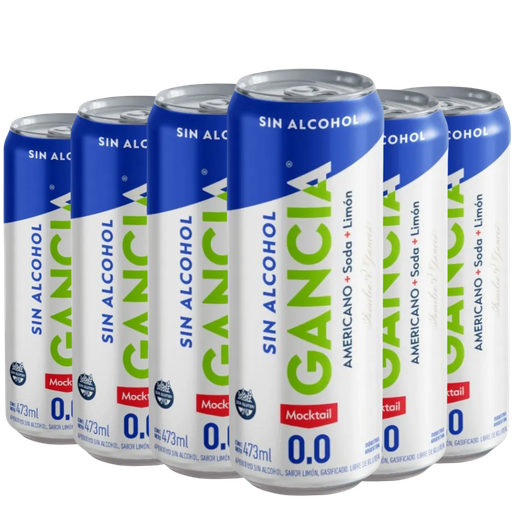 GANCIA LATA SIX PACK (SIN ALCOHOL)