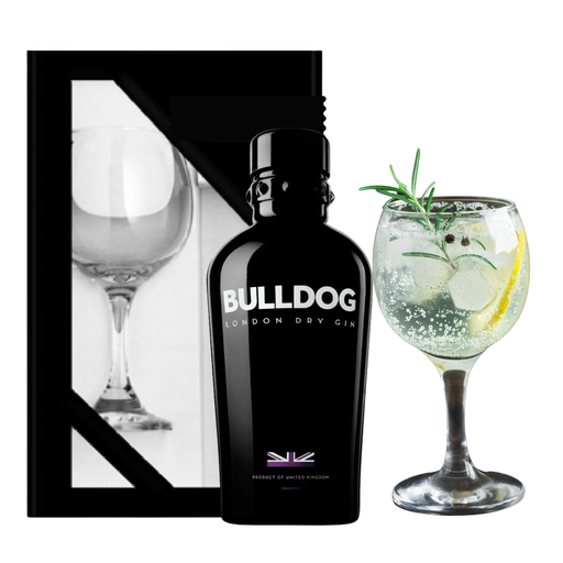 ESTUCHE GIN BULLDOG + COPÓN