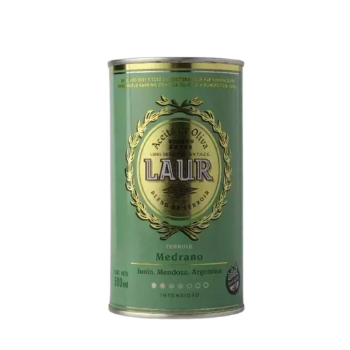 ACEITE DE OLIVA LATA EXTRA VIRGEN LAUR MEDRANO BLEND 500ML