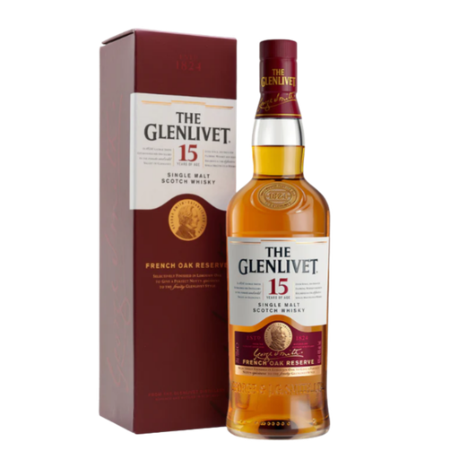WHISKY THE GLENLIVET 15 AÑOS 700ML