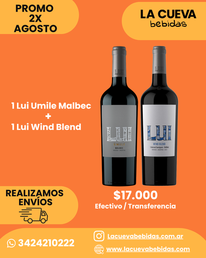 PROMO X2 LUI WIND BLEND + LUI UMILE