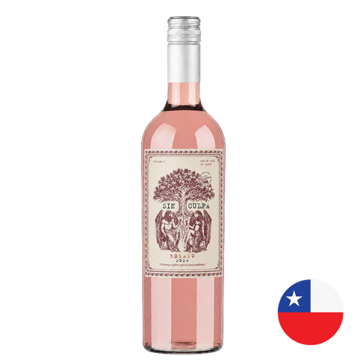 SIN CULPA ROSADO SIN ALCOHOL (CHILE) 750ML 